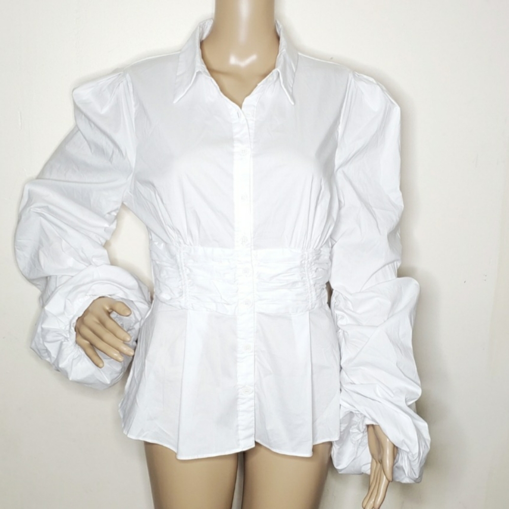 FASHION NOVA BUTTON DOWN TOP